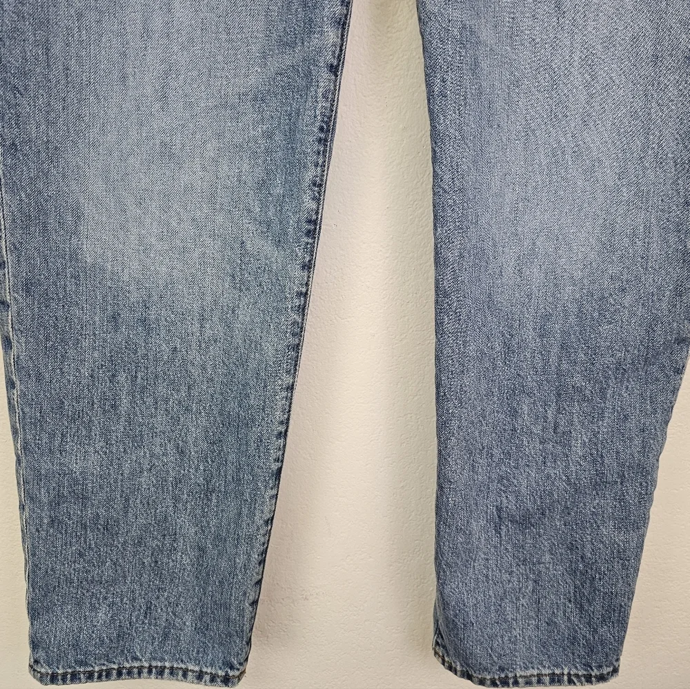 Madewell The Slouchy Boyjean High Rise Relaxed Jeans Rubyvale Wash Sz 32 EUC - Picture 6 of 12